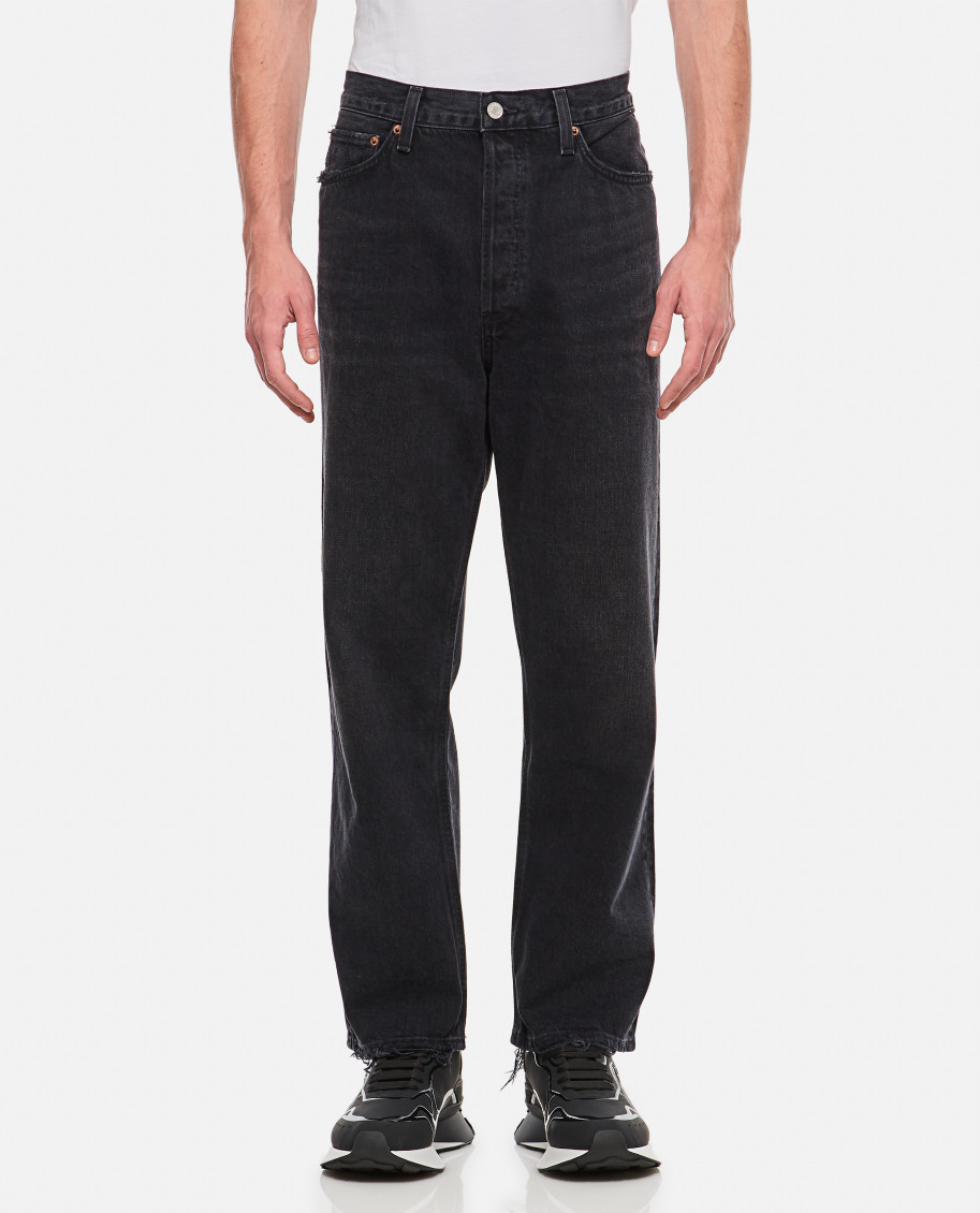 Agolde 90s Jeans Tar In Black