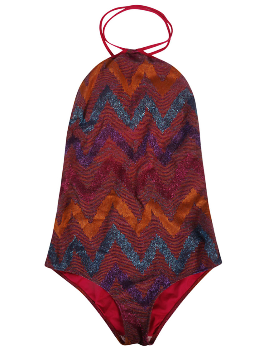 Feel Me Fab Keywest Printed One-piece Swimsuit In Multicolor