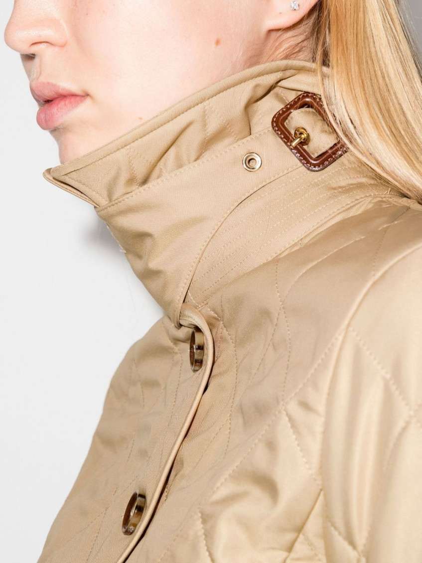 Burberry Beige Quilted jacket for Women Online USA at