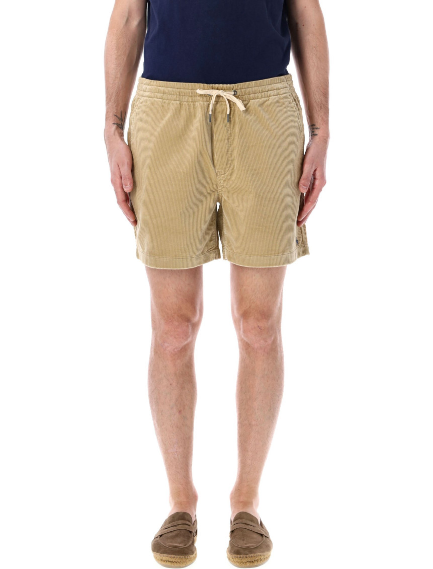 Ralph Lauren Linen Prepster Shorts Beige In Neutral