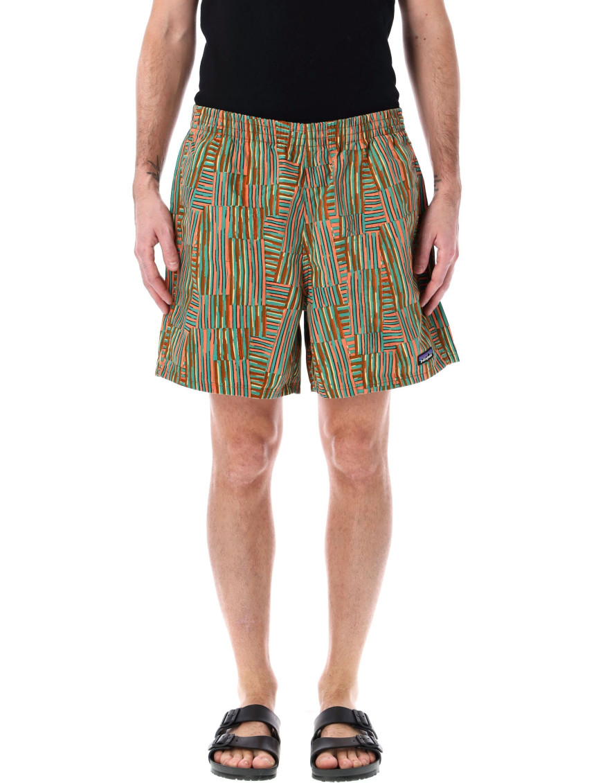 Patagonia Green Funhoggers 6 Inch Shorts