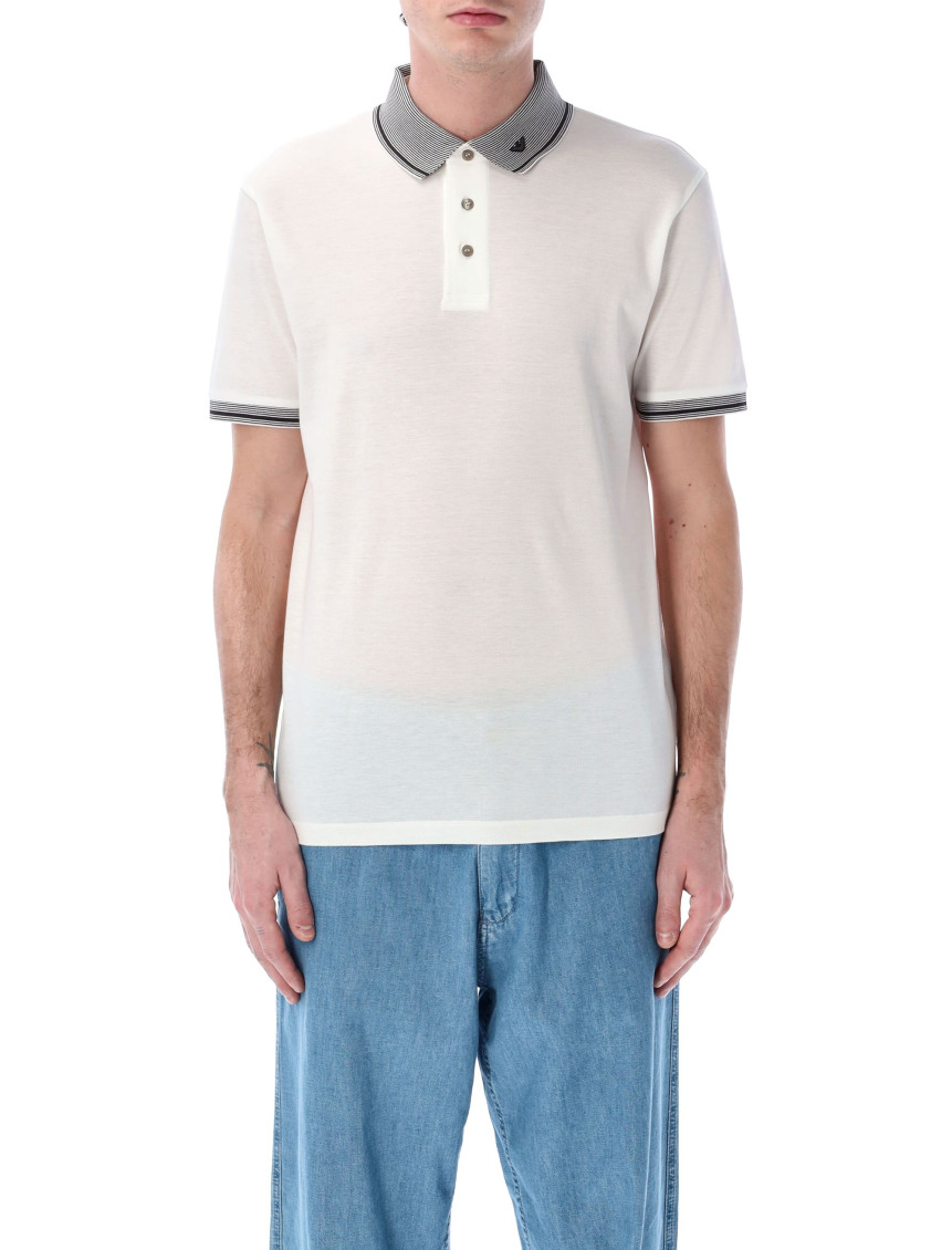 Emporio Armani Men's Piquã© Polo Shirt