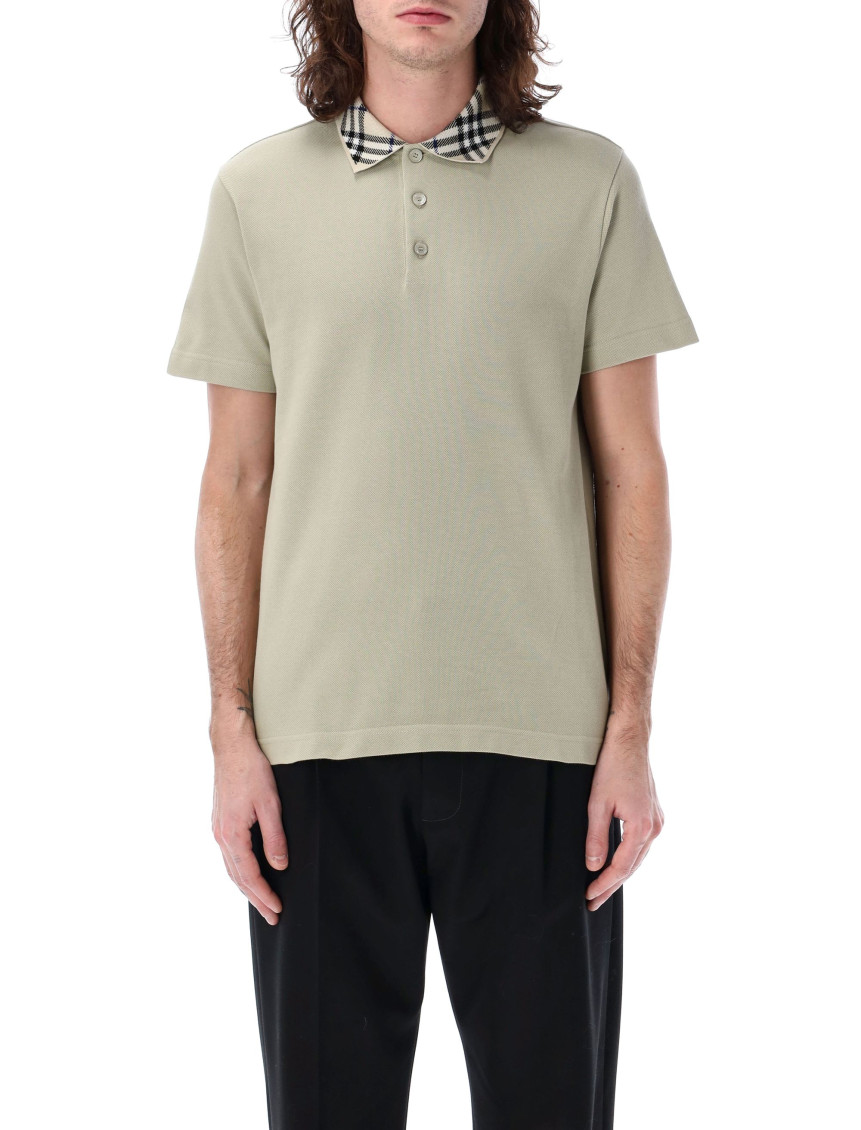 Burberry Beige Short Sleeves Polo