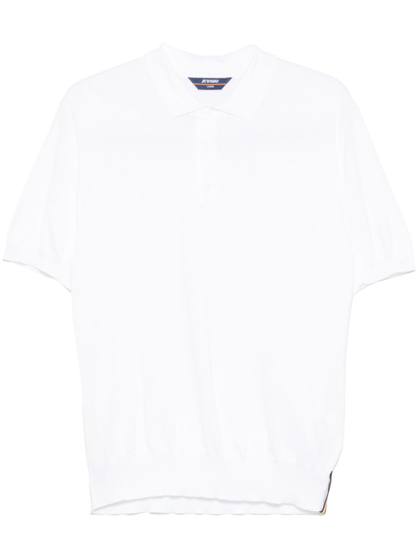 K-way White Pleyne Polo