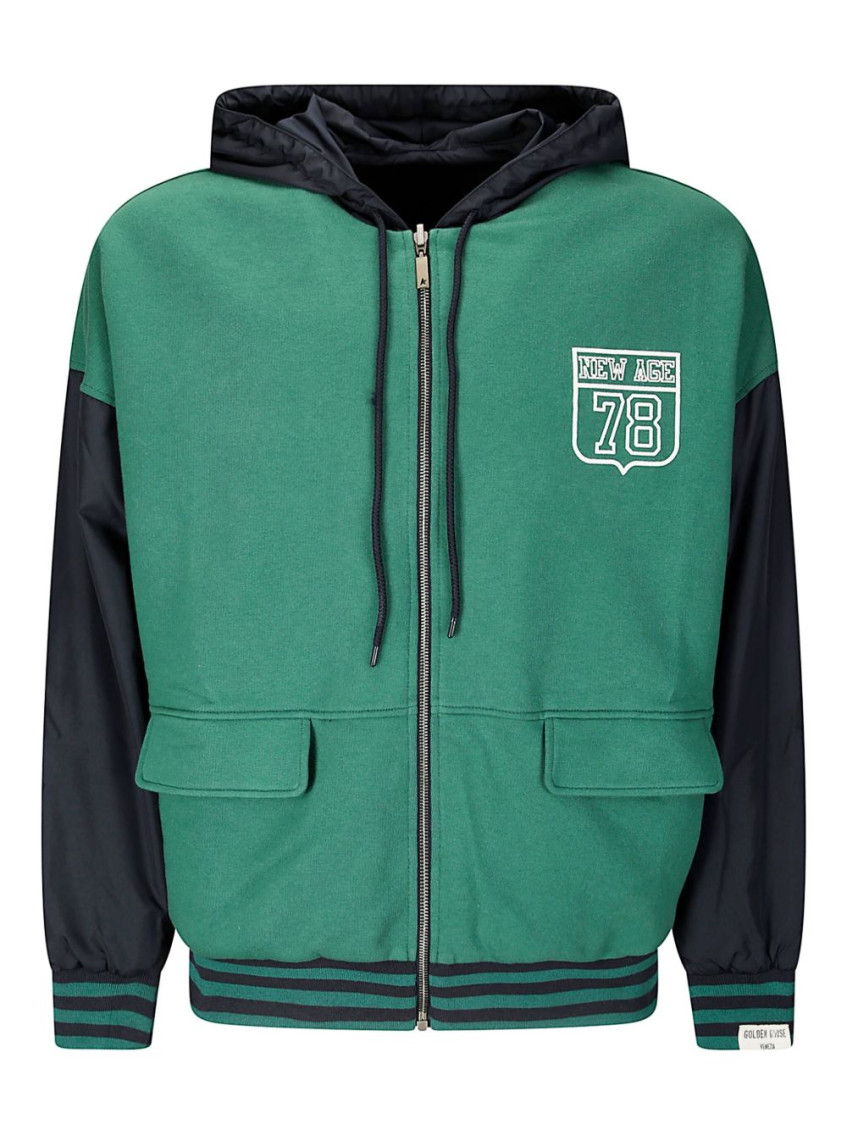 Golden Goose Unisex Reversible Over Zipped Hoodie