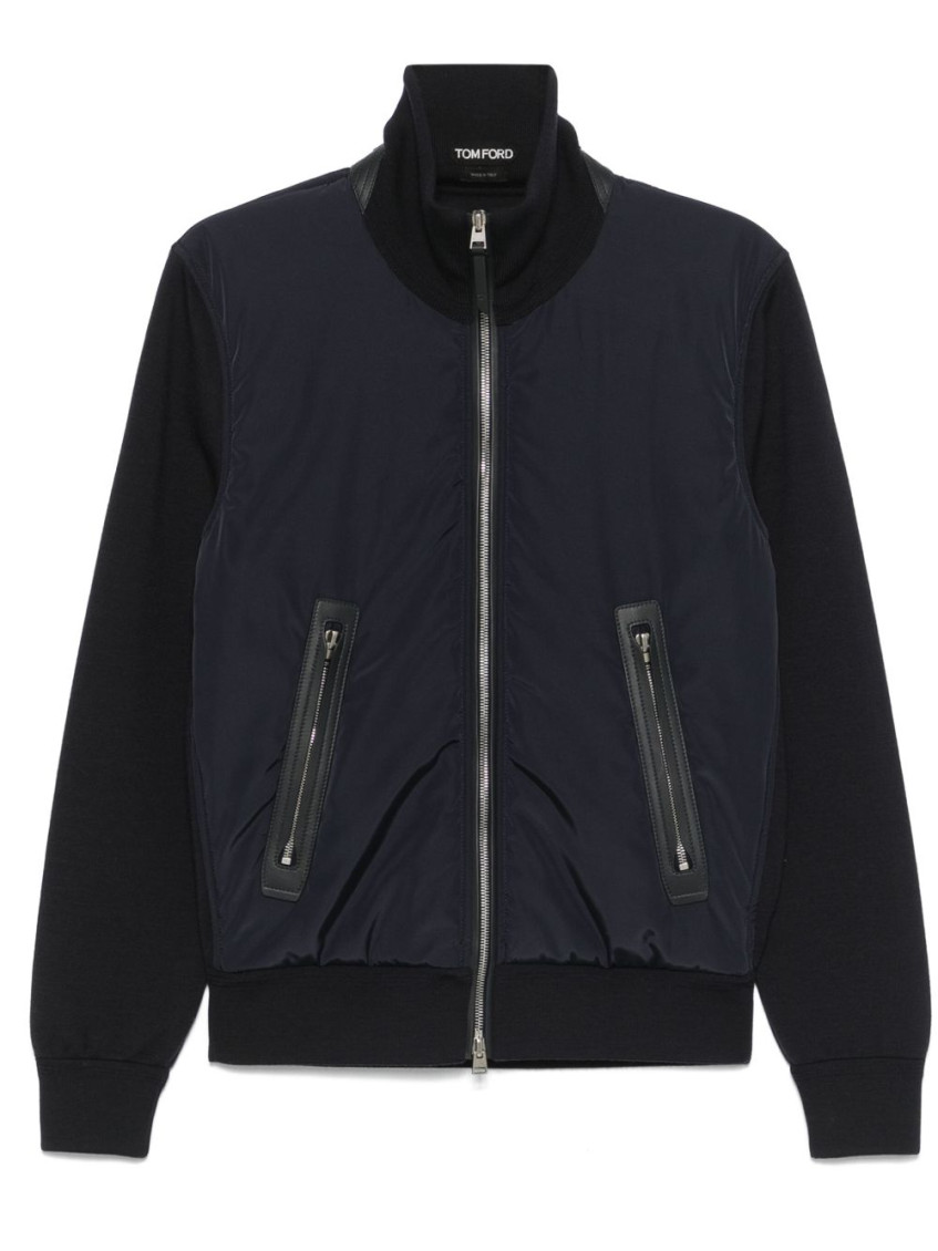 Tom Ford Long-sleeved Casual Jacket In Black