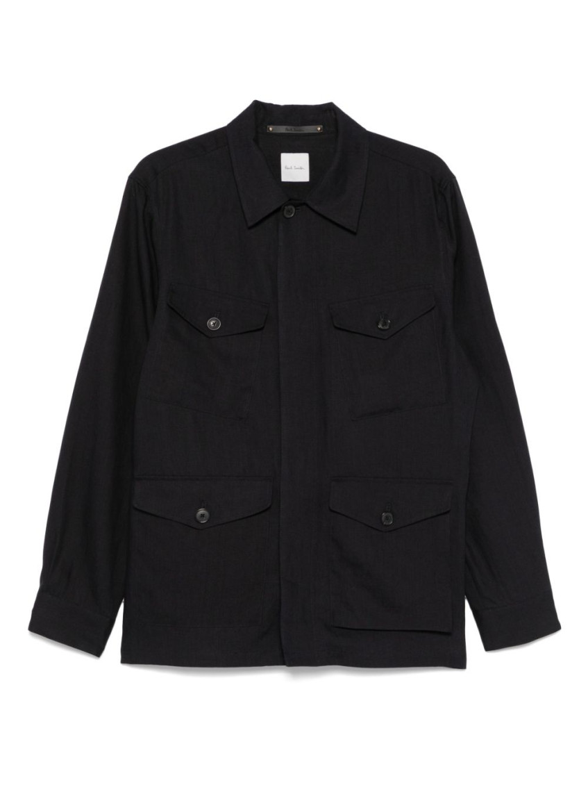 Paul Smith Navy Blue 4pkt Casual Jacket