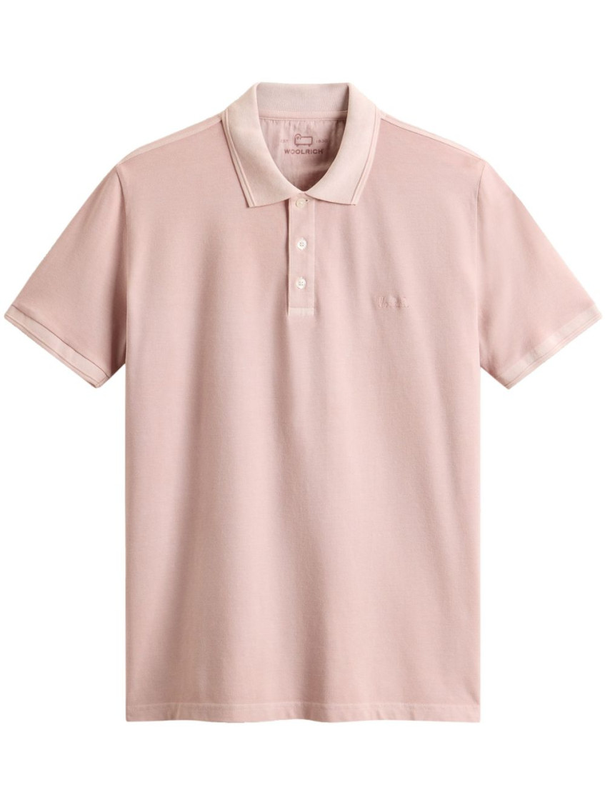 Woolrich Pink Short Sleeved Polo