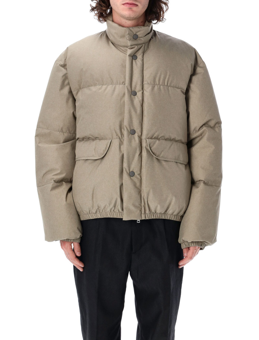 Our Legacy Taupe Grey Inhale Puffer Jacket
