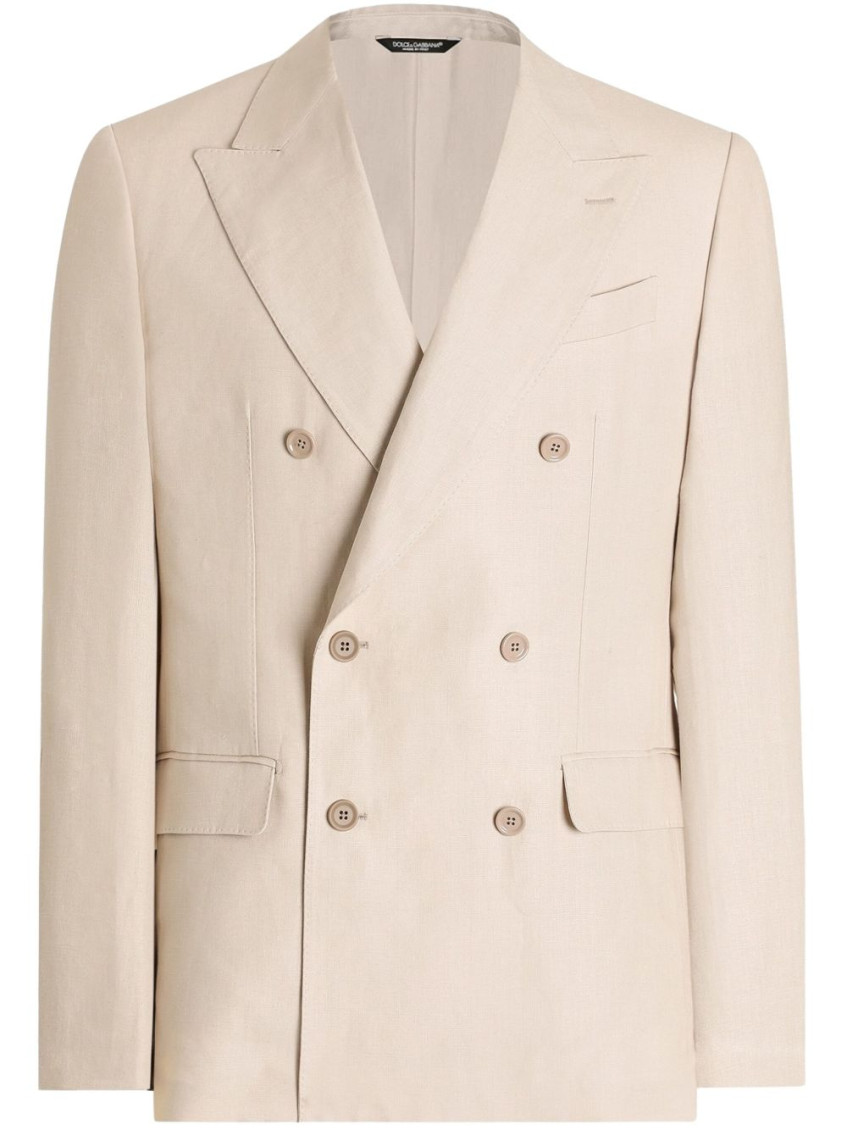 Dolce & Gabbana Deconstructed Linen Jacket