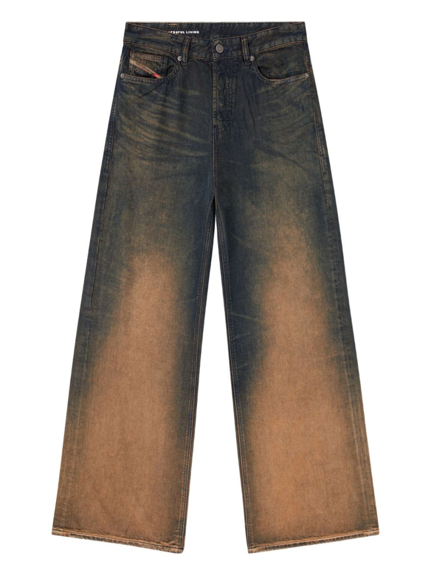 Diesel Navy Blue 1996 D-sire Jeans In Multi