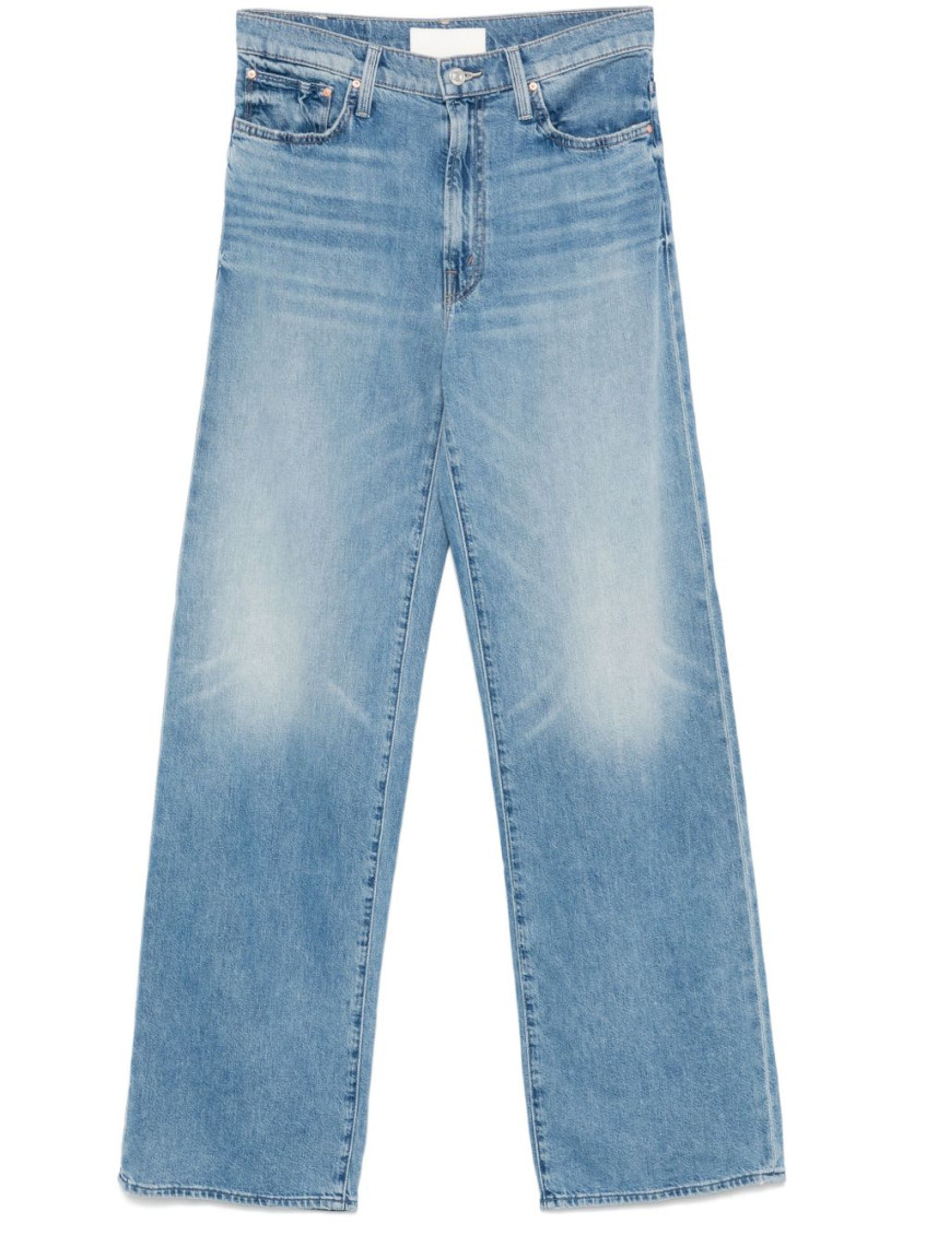 Mother The Dodger Button Sneak Jeans Wipeout