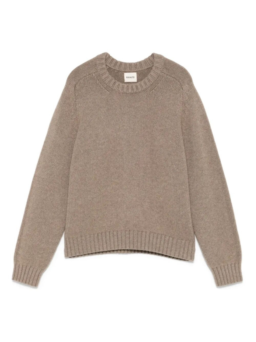Khaite Mae Cashmere Pullover With Extended Sleeves