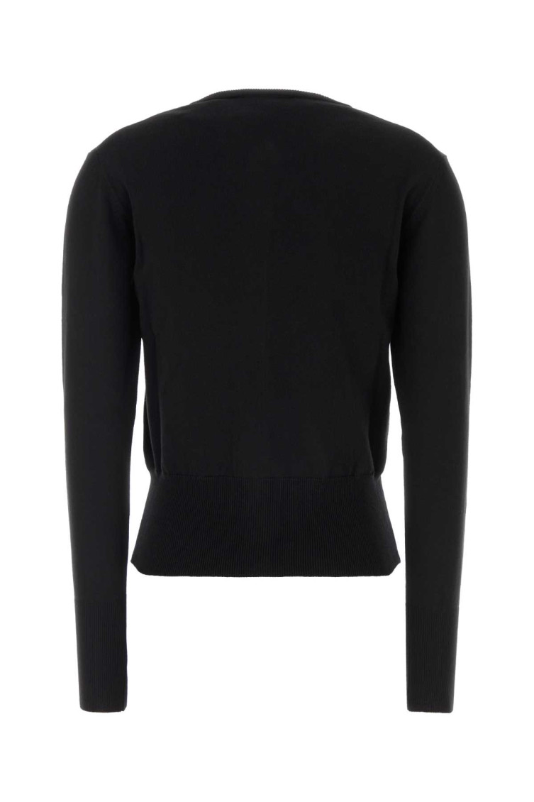 Vivienne Westwood Black Crew Neck Cardigan for Women Online India
