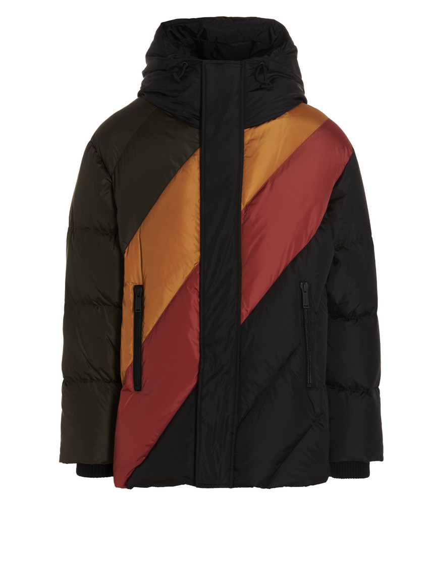Multicolor Hood Jacket