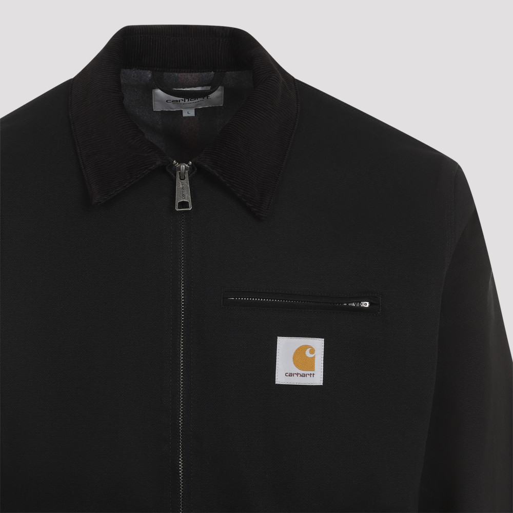 Carhartt Black Cotton Detroit Jacket for Men Online India at