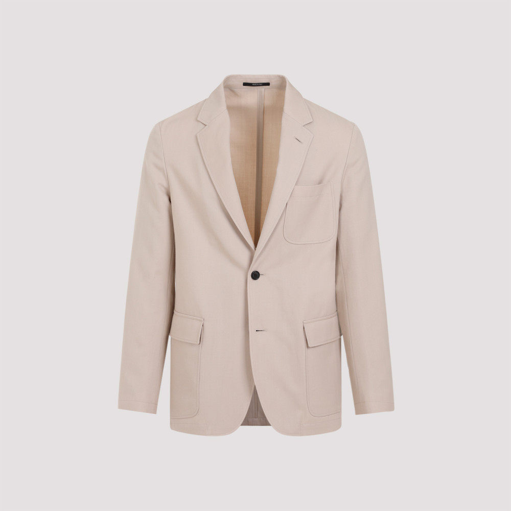 Shop Dunhill Light Brown Convertible Blazer