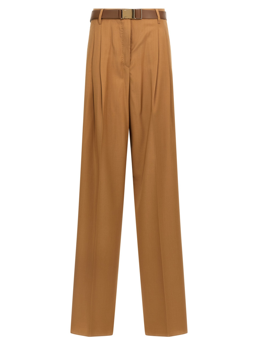 Max Mara Bergamo Pants In Brown
