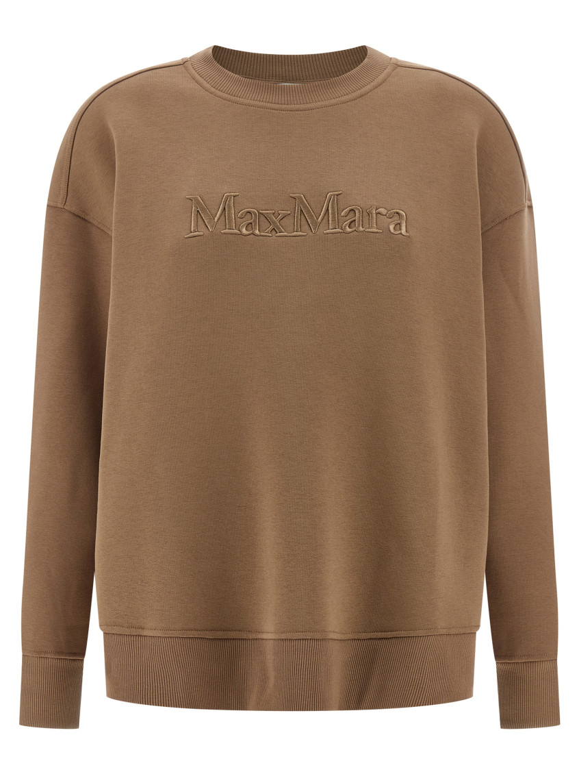 Max Mara Brown Monza Sweatshirt In Brown