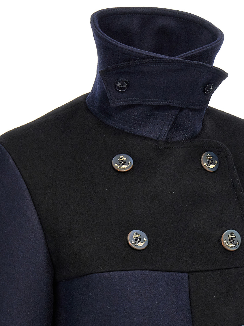 コート FORTELA 'Frida' coat Fortela Blue/Black Frida Coat for Women Online India at