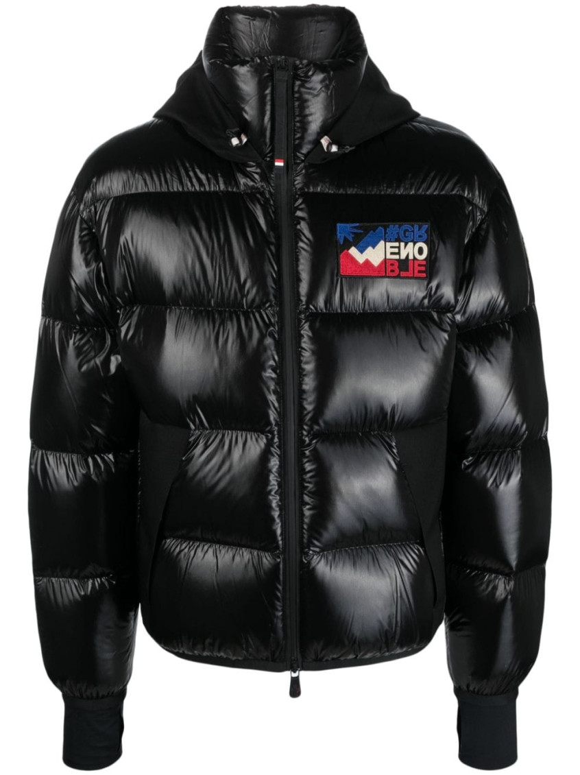 Moncler Black Marcassin Down Jacket for Men Online USA at Darveys