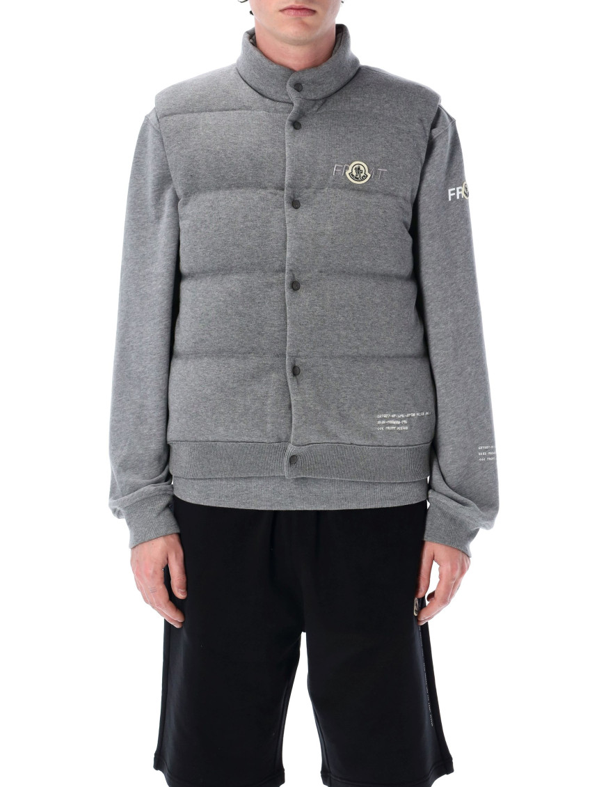 Moncler Grey Sleeveless Vest