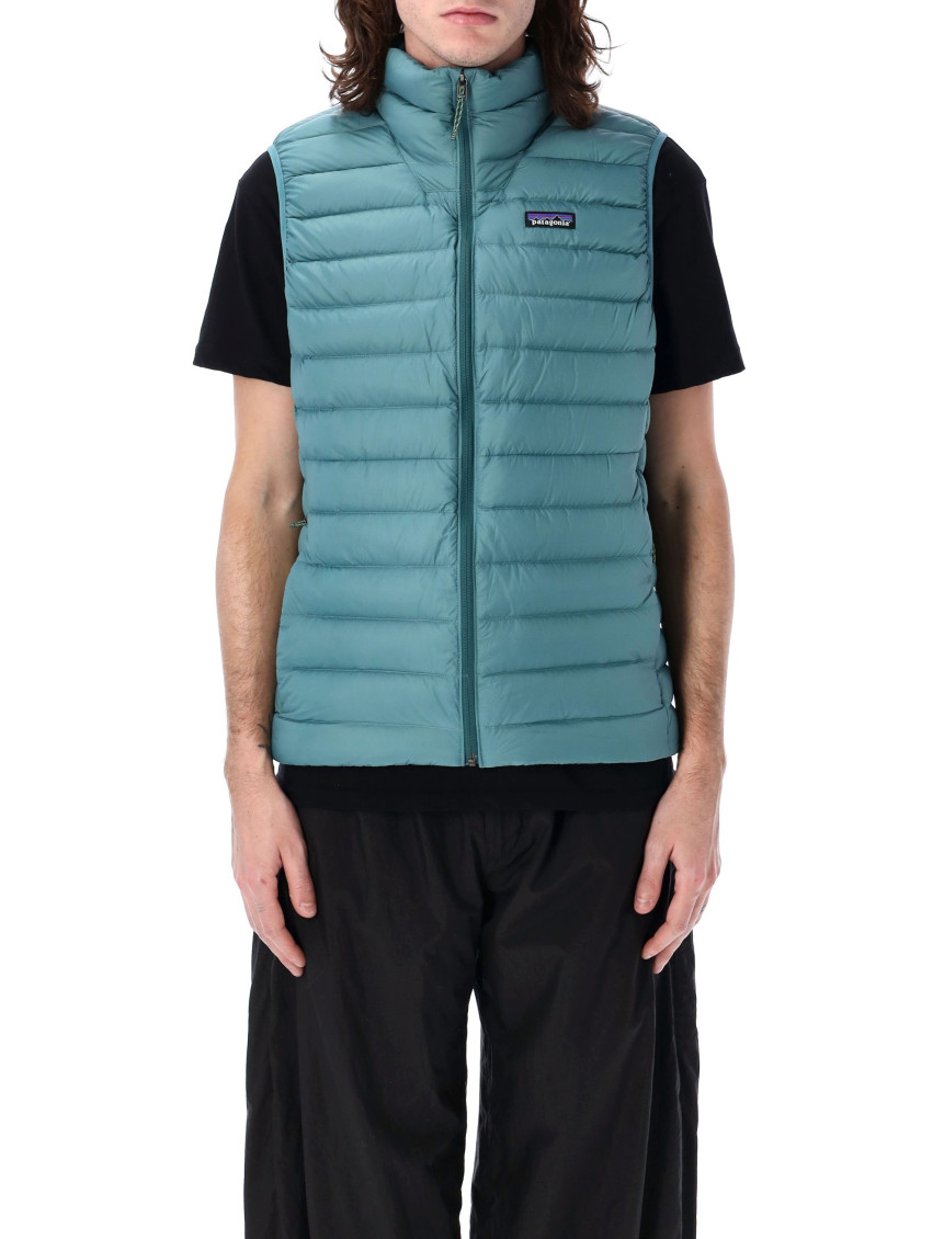 Patagonia Blue Down Jumper Vest