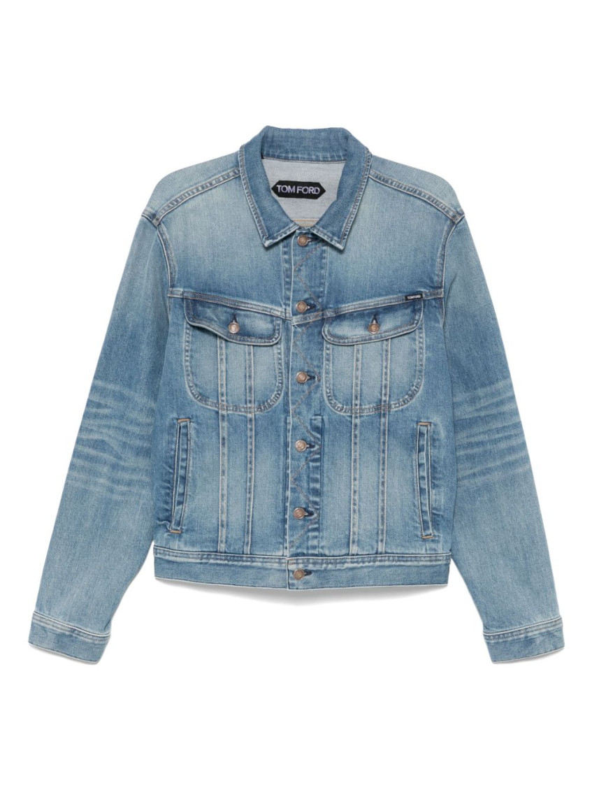 Tom Ford Casual Jacket With Waist Tabs And Pockets
