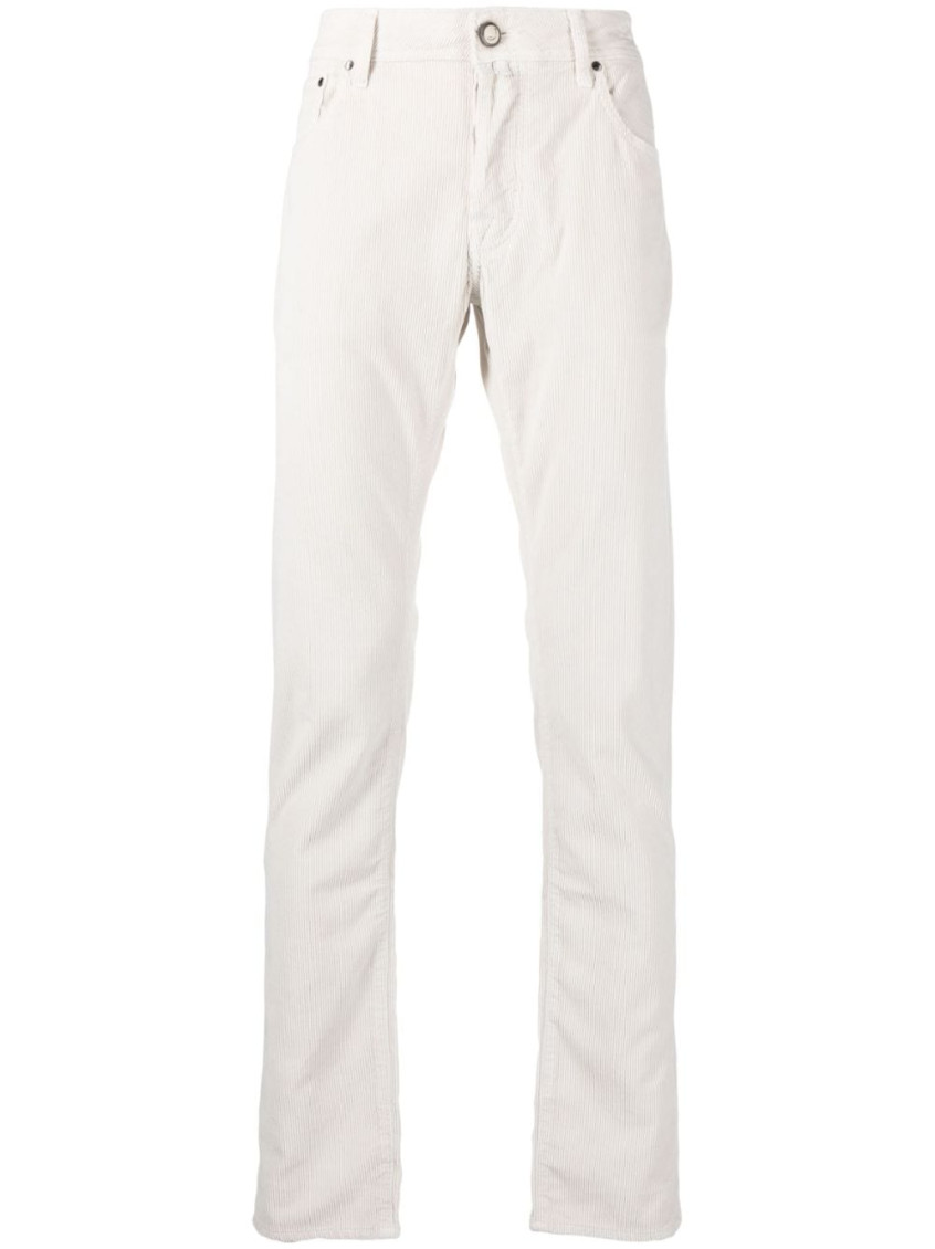 Jacob Cohen White Bard Denim Jeans