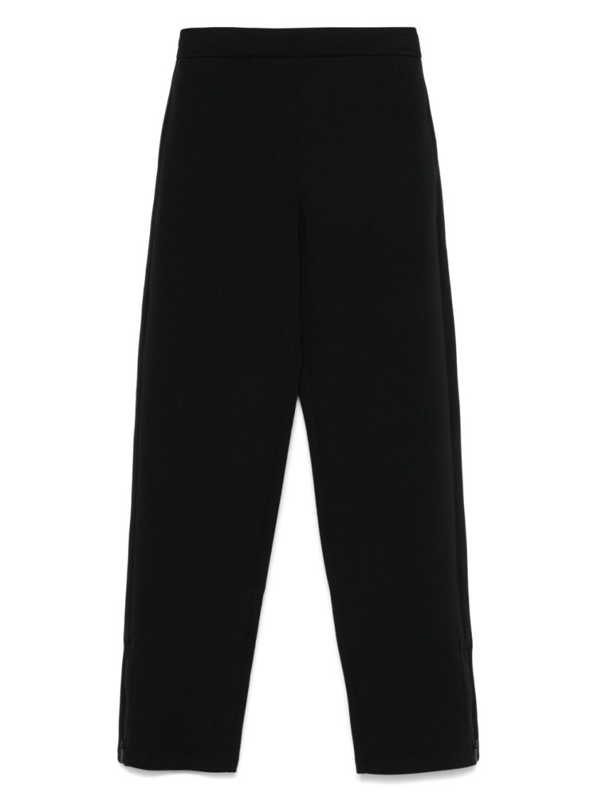 Emporio Armani Cotton Trousers Ankle Zips