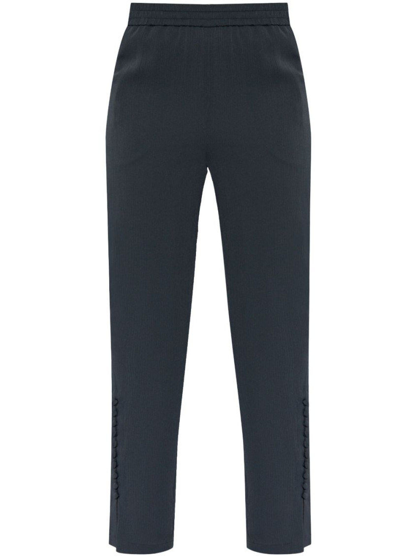 Emporio Armani Navy Blue Slim Fit Trousers