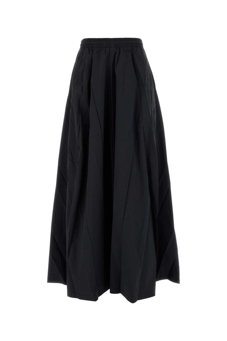 スカート BALENCIAGA FW25 Slate tech fabric skirt (838764TRO31 1055) Balenciaga Black Slate Tech Fabric Skirt for Women Online