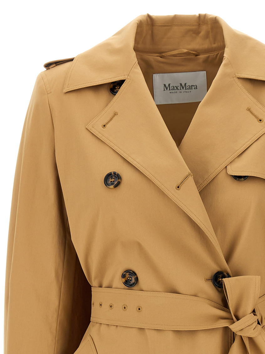 コート MAX MARA 'Landa' raincoat Brown 1021015206010-a-