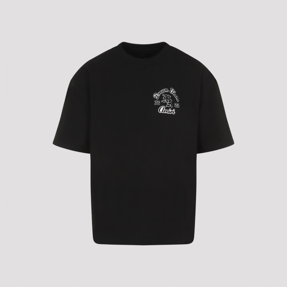 Shop Amiri Black Dream Team Oversized T-shirt