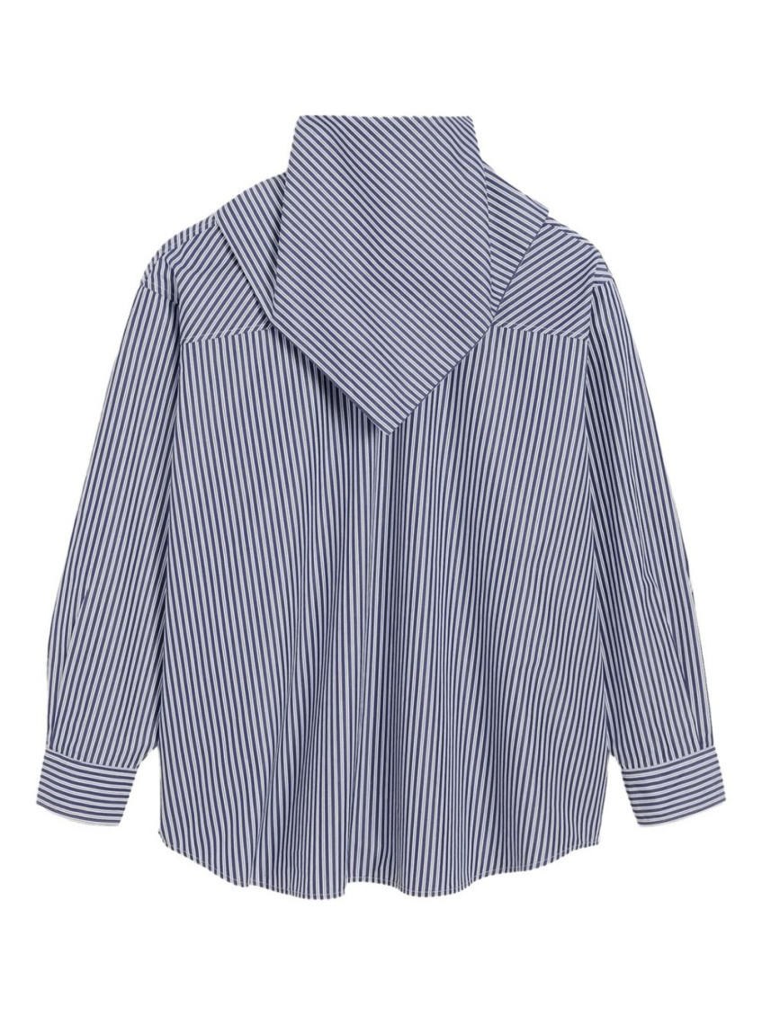 Ami Alexandre Mattiussi Ami Paris Bandana Cotton Shirt In Black