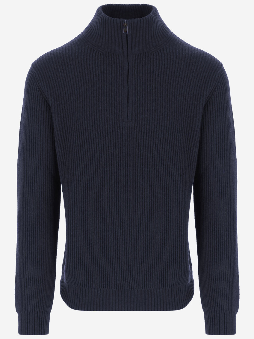 Woolrich Wool Blend Sweater In Blue