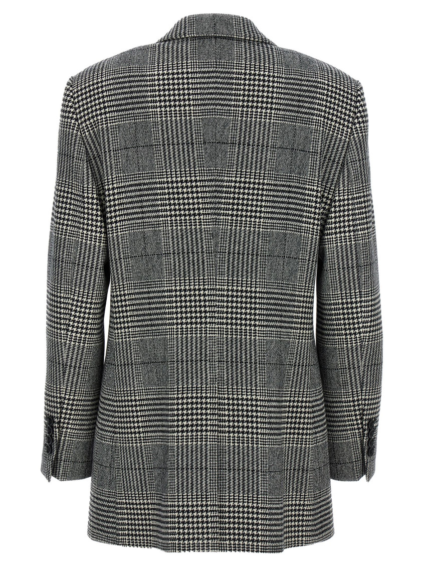 Dolce & Gabbana BlackWhite Pied de Poule blazer for Women