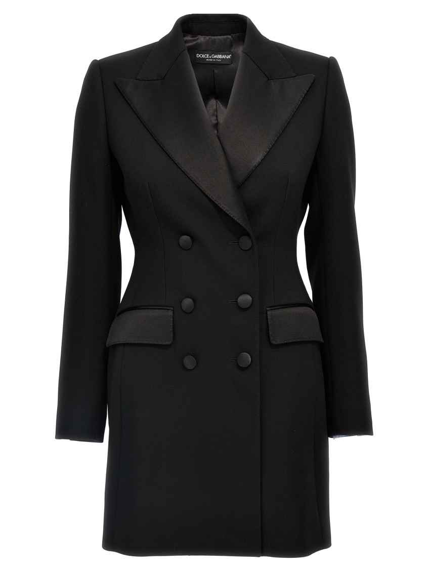 Dolce & Gabbana Black Dolcetuxedo Blazer In Black