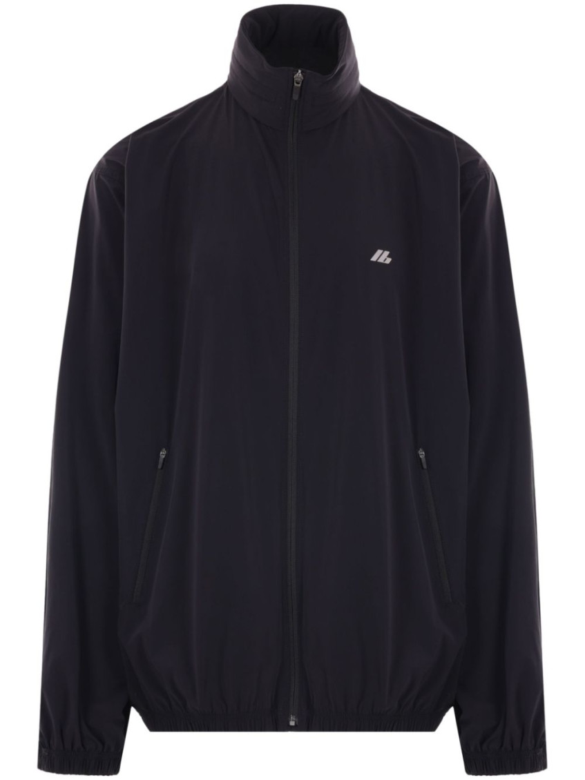 Balenciaga Men Sport Jacket In Black