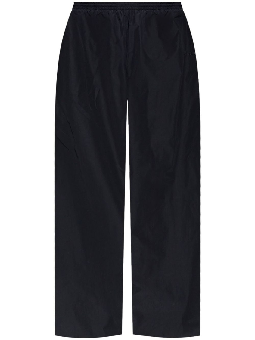 Balenciaga Wide Leg Pants In Black