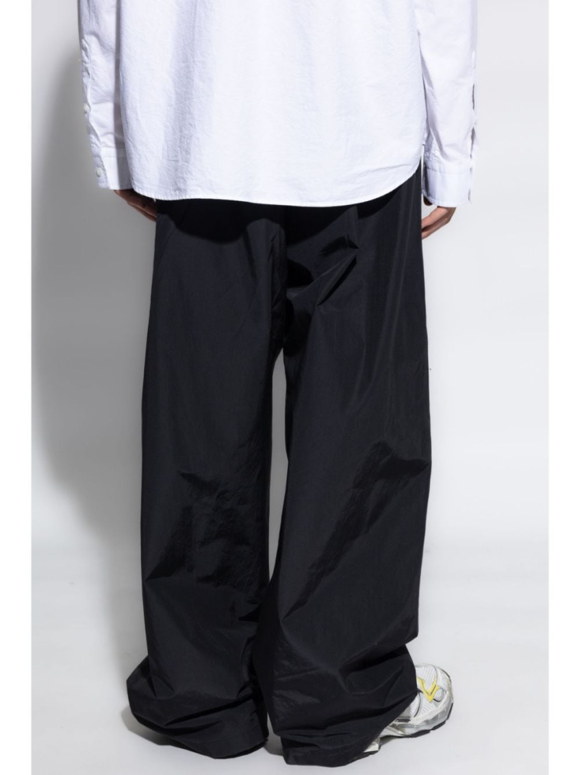 Balenciaga Black Wide Leg Pants for Men Online India at Darveys.com