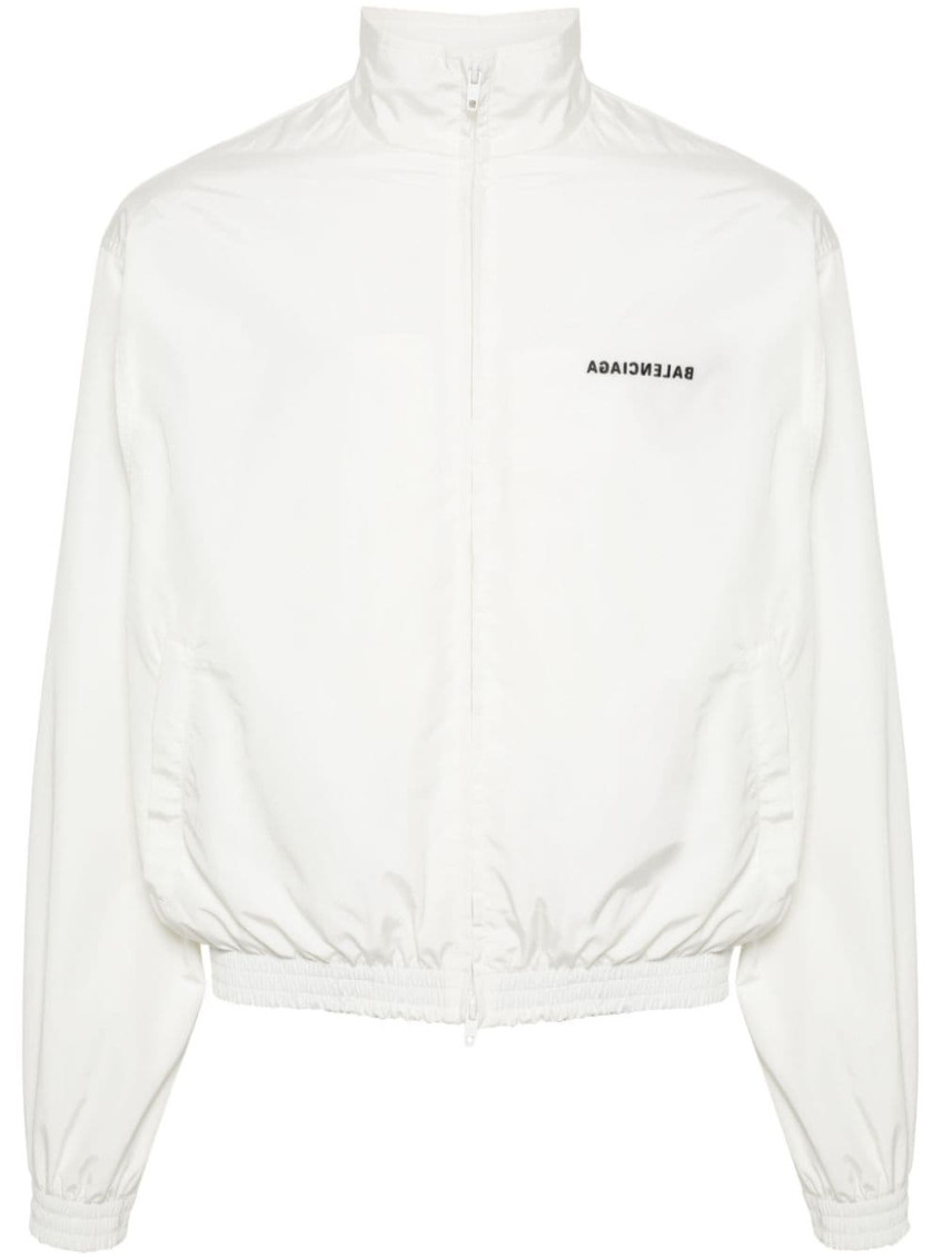 Balenciaga White Tracksuit Jacket In White