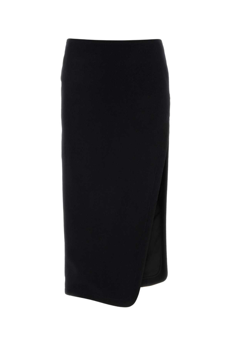 スカート Ann Demeulemeester Black felt Oline skirt Ann Demeulemeester Black felt Oline skirt for Women Online