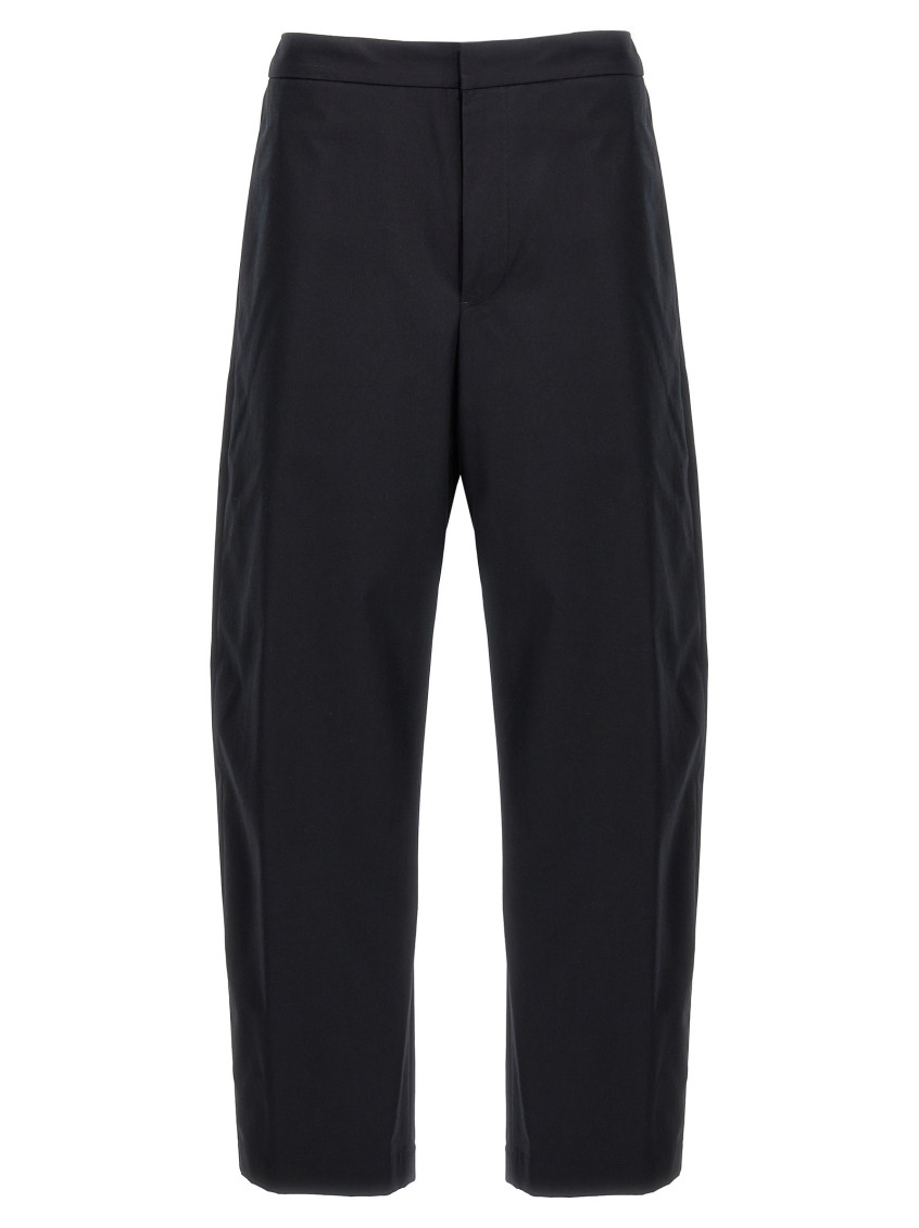 Jil Sander Straight-leg Tailored Pants In Blue