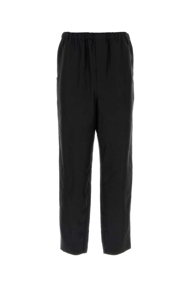 Saint Laurent Streamlined Silhouette In Black