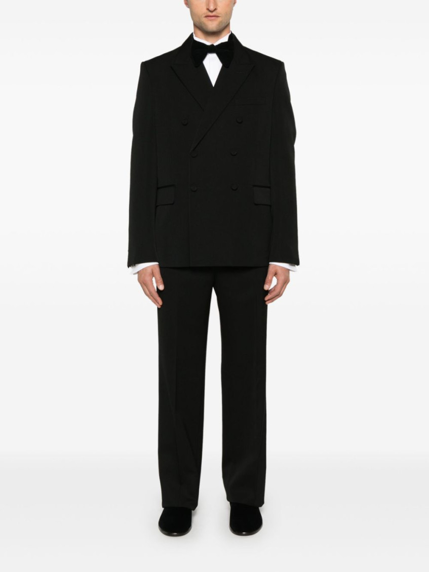 Gucci Black Double-breasted Suit for Men Online India at Darveys.com