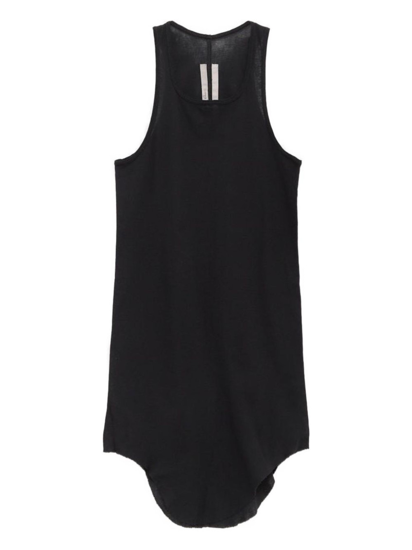 Rick Owens Women Black Round Neck Tank Top, M Luxury Tops For Women Darveys