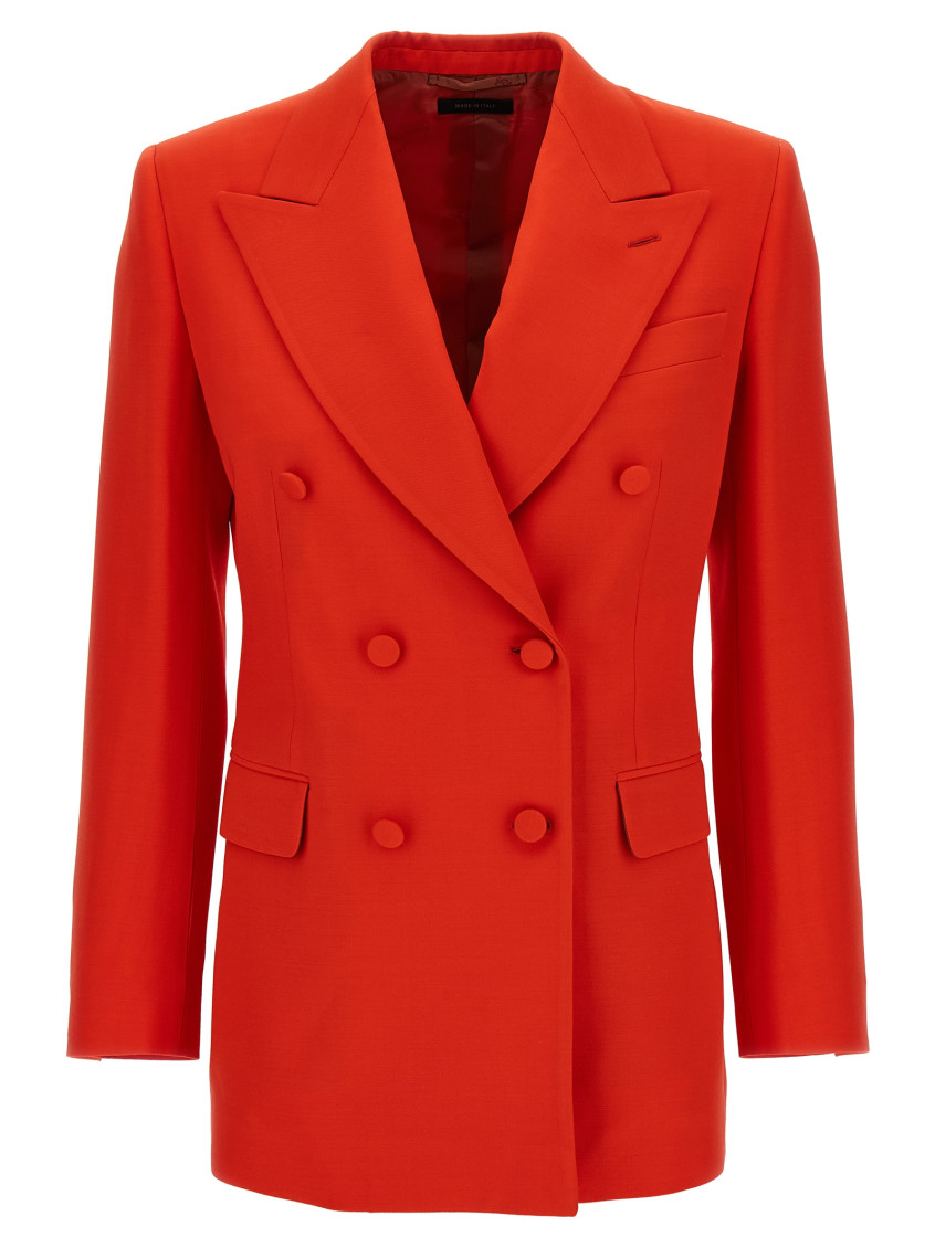 Brioni Double-breasted Peak-lapel Blazer