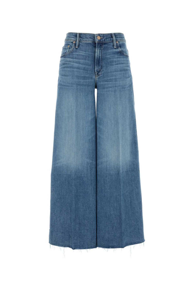 Mother The Undercover Flared Jeans In Blue