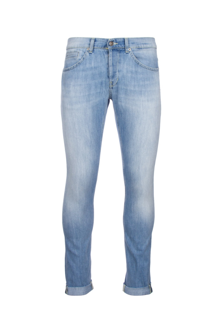 Dondup Light Blue Denim Jeans In Blue